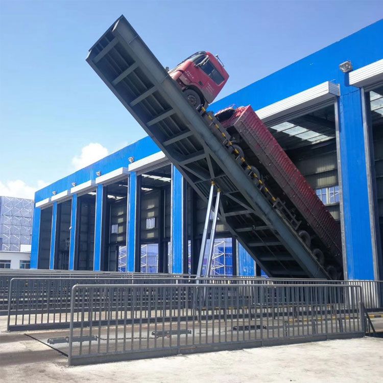 側(cè)翻液壓卸車(chē)機(jī)